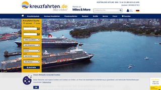 
                            8. Cunard - über 470 Kreuzfahrten 2019/2020 beim Testsieger buchen