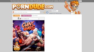 
                            2. Cunt Wars - Cuntwars.com - Porn Game Site - The Porn Dude