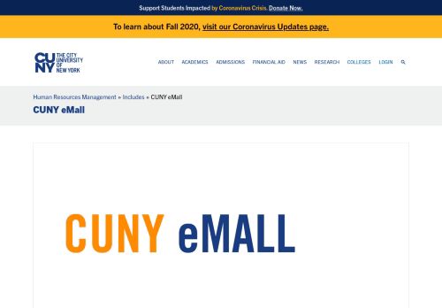 
                            8. CUNY eMall – The City University of New York - CUNY.edu