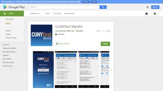 
                            11. CUNYfirst MyInfo - Apps on Google Play