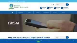 
                            12. cuOnline: Online Banking with Mallow Credit Union Ltd.