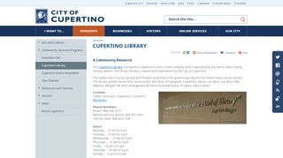 
                            5. Cupertino Library | City of Cupertino, CA