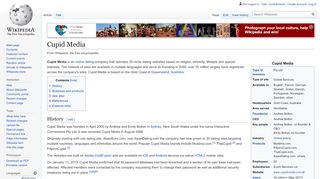 
                            4. Cupid Media - Wikipedia