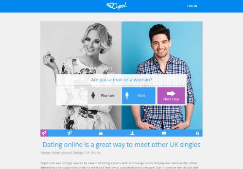 
                            4. Cupid: Online Dating UK | Free Dating Site