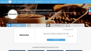 
                            4. cupom de desconto moccato: - MeuCupom.com