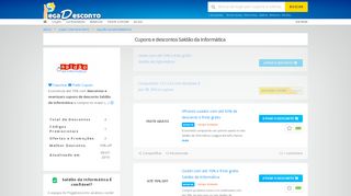 
                            12. Cupons de desconto Saldão da Informática - até 70% OFF em ...