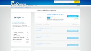 
                            11. Cupons de descontos EF English Live válidos em 2019