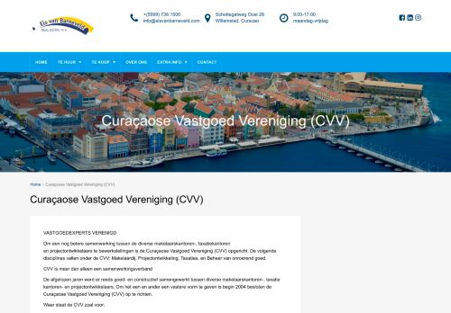 
                            9. Curaçaose Vastgoed Vereniging (CVV) – Els van Barneveld