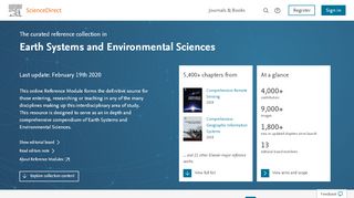 
                            12. Curated Reference Collection in Earth Systems and Environmental ...