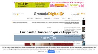 
                            8. Curiosidad: buscando qué es tuppersex - Granada Digital