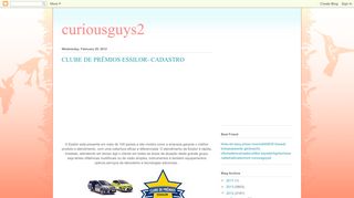 
                            8. curiousguys2: CLUBE DE PRÊMIOS ESSILOR- CADASTRO