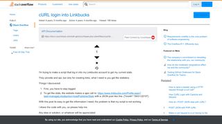 
                            9. cURL login into Linkbucks - Stack Overflow