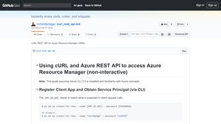 
                            2. cURL REST API for Azure Resource Manager (ARM) · GitHub