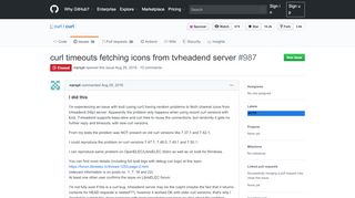 
                            6. curl timeouts fetching icons from tvheadend server · Issue #987 · curl ...