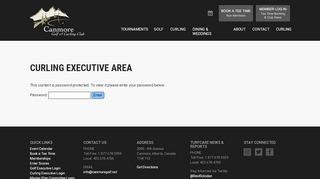 
                            3. Curling Executive Login – Canmore Golf & Curling Club