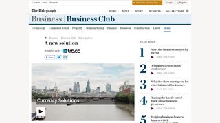 
                            3. Currency Solutions - The Telegraph