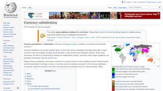 
                            13. Currency substitution - Wikipedia