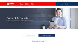 
                            4. Current Accounts for NRI customers by Kotak Mahindra Bank