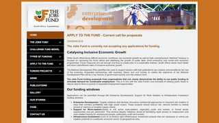 
                            4. Current call for proposals - The Jobs Fund