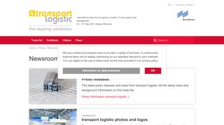 
                            9. Current press releases | transport logistic