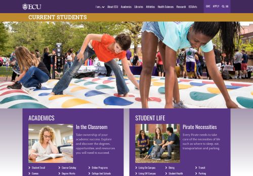 
                            10. Current Students | East Carolina University