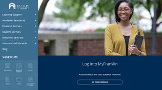 
                            2. Current Students | Franklin University