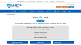 
                            13. Current Students | Goodwin College
