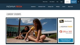 
                            3. Current Students: Indiana Tech