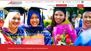 
                            4. Current Students - Infrastructure University Kuala Lumpur - ...