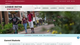 
                            6. Current Students - Lenoir-Rhyne University