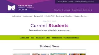 
                            1. Current Students | Minneapolis Community & Technical College