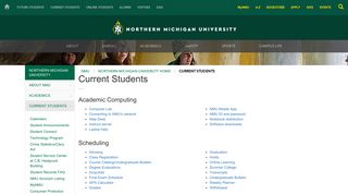 
                            4. Current Students | Northern Michigan University