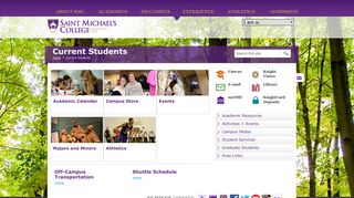 
                            9. Current Students | Saint Michael's College