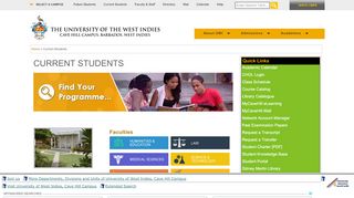 
                            12. Current Students | University of West Indies, Cave Hill Campus