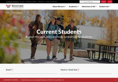 
                            10. Current Students | Western Colorado University