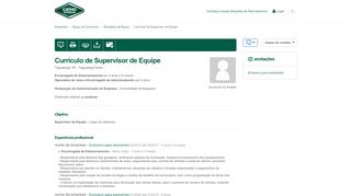 
                            6. Currículo de Supervisor de Equipe - 15479269