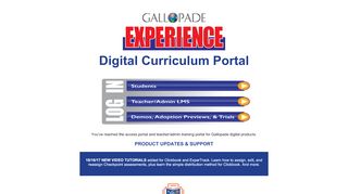 
                            10. Curriculum Online Login - Gallopade