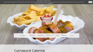
                            2. Currywurst Catering - Die schärfste Wurst der Stadt! - Wurstgalerie