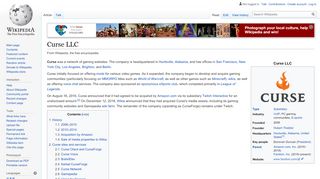
                            11. Curse LLC - Wikipedia