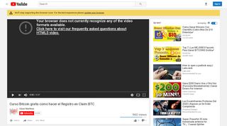 
                            6. Curso Bitcoin gratis como hacer el Registro en Claim BTC - YouTube