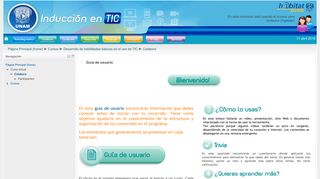 
                            12. Curso: Colabora - Inducción a las TIC - UNAM