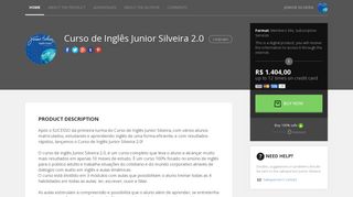 
                            3. Curso de Inglês Junior Silveira 2.0 - Hotmart