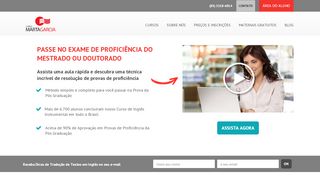 
                            7. Curso de Inglês Online para Mestrado | Marta Garcia