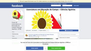 
                            11. Curso de Licenciatura em Educação do Campo-Ciências ... - Facebook