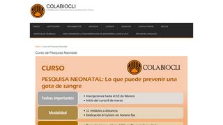 
                            3. Curso de Pesquisa Neonatal | COLABIOCLI