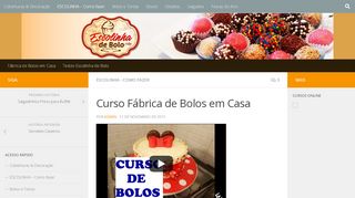 
                            6. Curso Fábrica de Bolos em Casa - escolinhadebolo.com.br