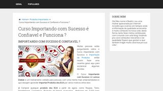 
                            11. Curso Importando com Sucesso é Confiavel e Funciona ?