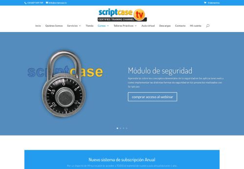 
                            5. Curso – Módulo de seguridad | Scriptcase.tv - Cursos, tutoriales ...