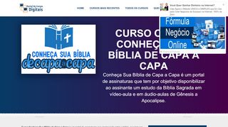 
                            3. Curso Online Conheça Sua Bíblia de Capa a Capa