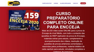 
                            2. Curso Preparatório Completo ONLINE para Encceja